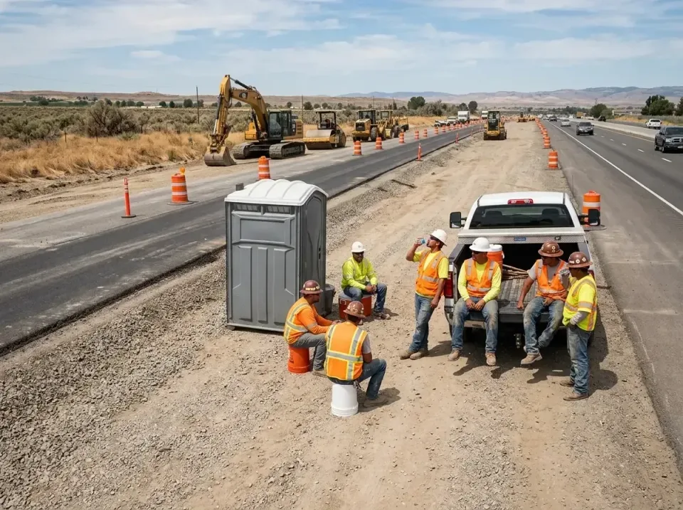 highway-road-construction-crew-007 — frequently asked questions, Porta Potty and Restroom Rentals in Oakdale, CA